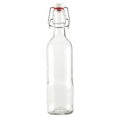 Clear Swingtop Glass Bottle