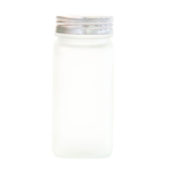 Frosted Glass Spice Jar