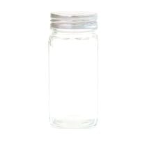 Glass Spice Jar, Square (Clear Glass)