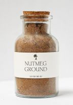 Ground Nutmeg - Glass Jar