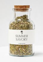 Summer Savory Herb - Glass Jar