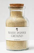 Ground White Pepper - Glass Jar