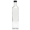 Tall Square Glass Bottle, 17 oz.