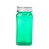 Glass Spice Jar, Square (Emerald Green)