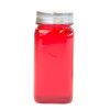 Glass Spice Jar, Square (Ruby Red)