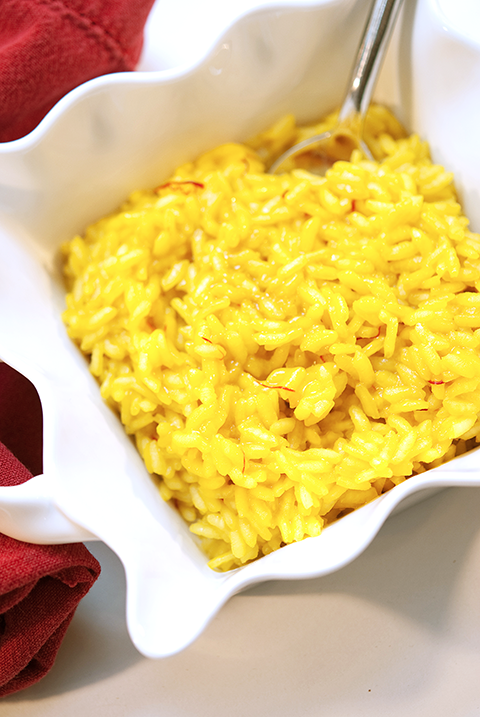 saffron rissotto