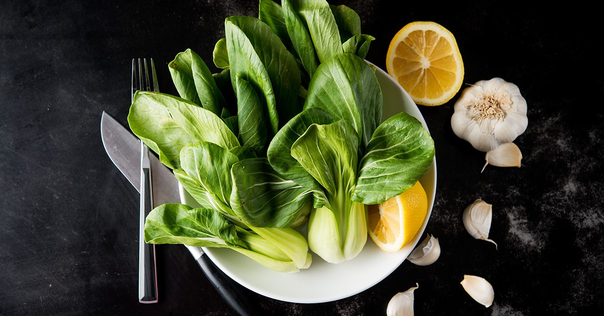 Roasted Bok Choy