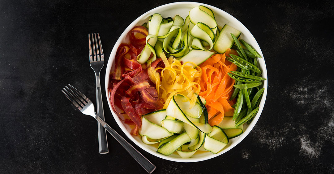 Salad with Orange Champagne Vinaigrette Dressing