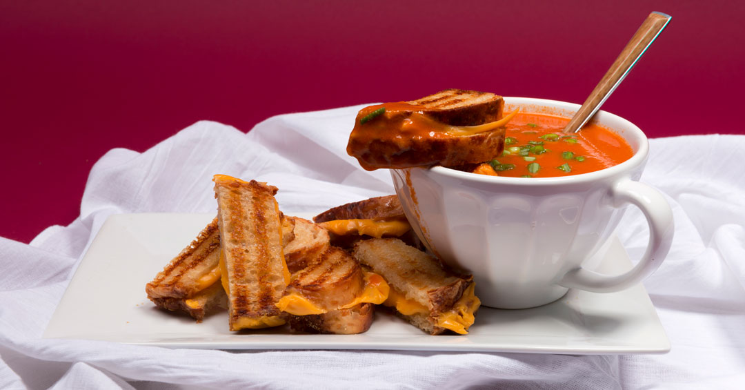 Grilled Cheese and Tomato Soup