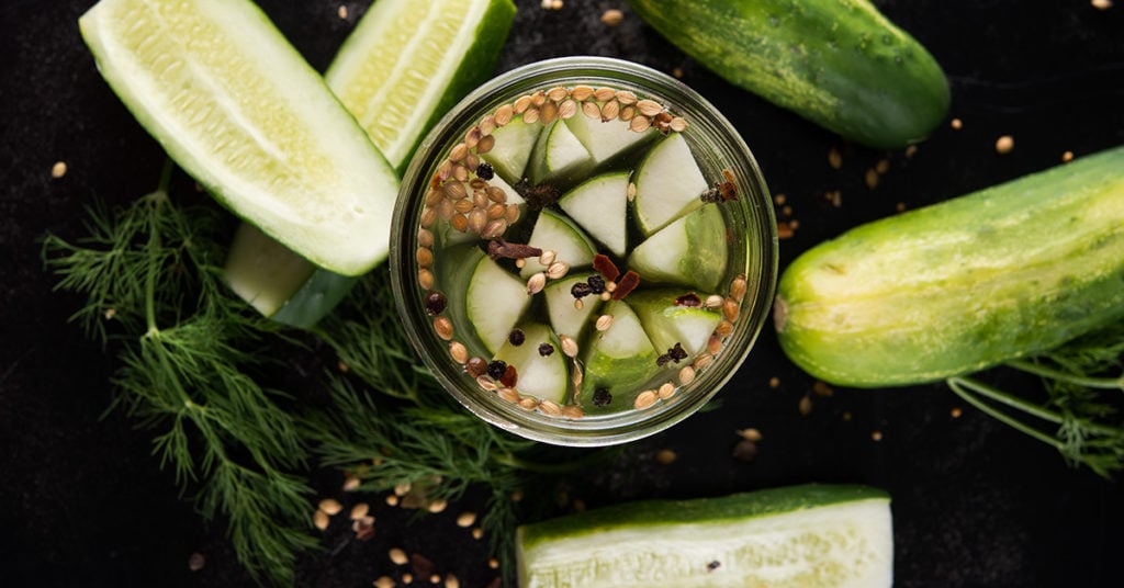 Homemade Dill Pickles