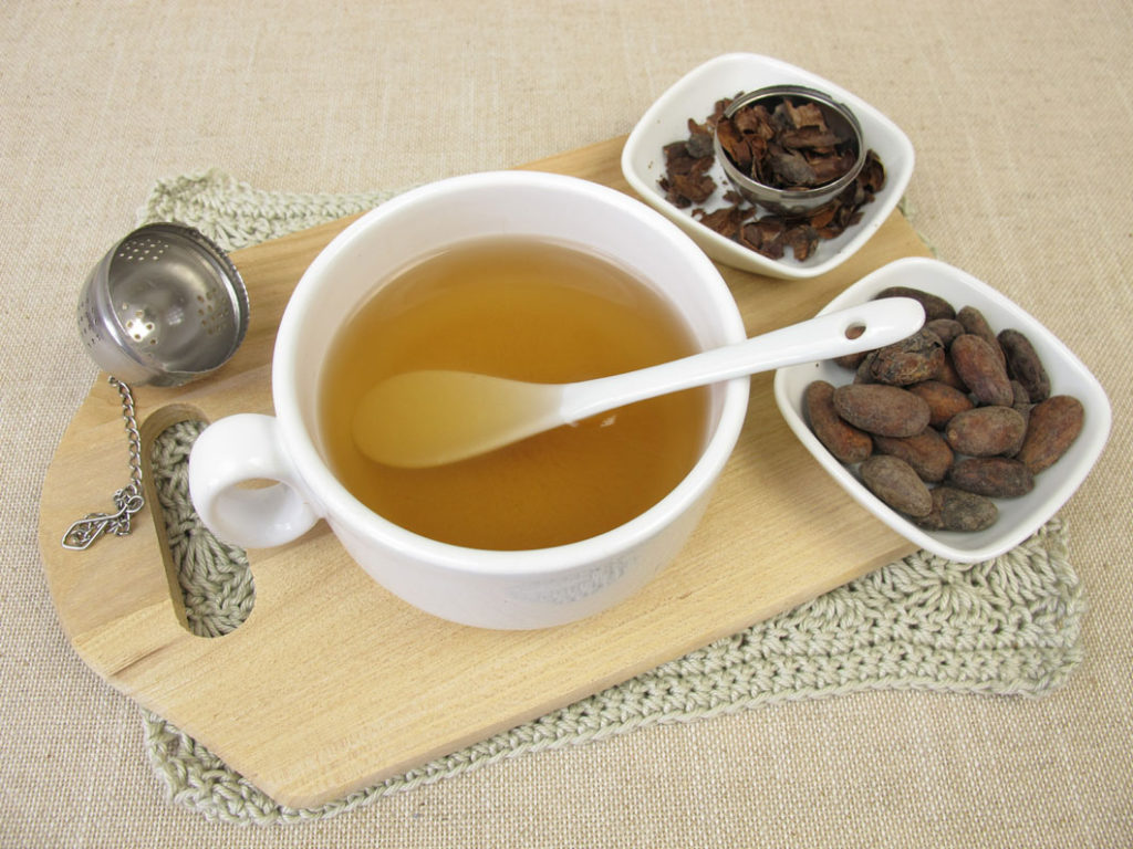 cacao husk tea