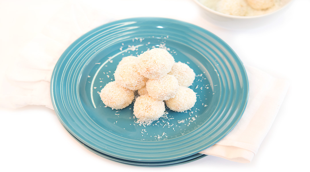 White Chocolate Cashew Truffles