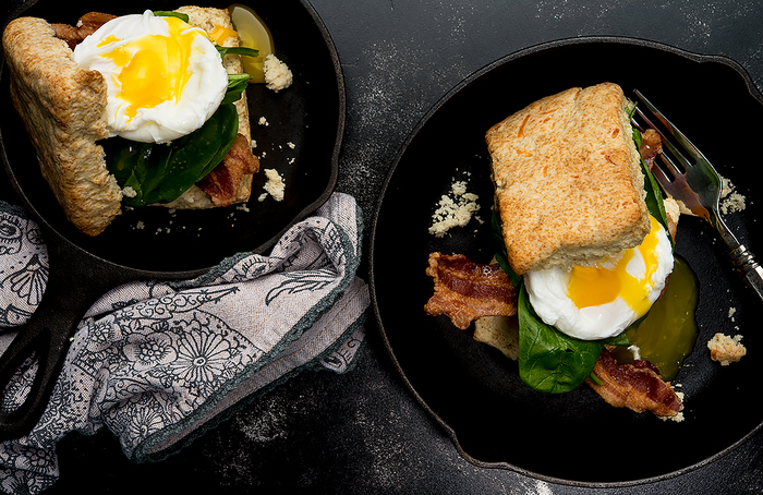 Cheddar Biscuit Breakfast Sandwich