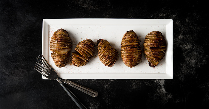 Chipotle Hasselback Potatoes