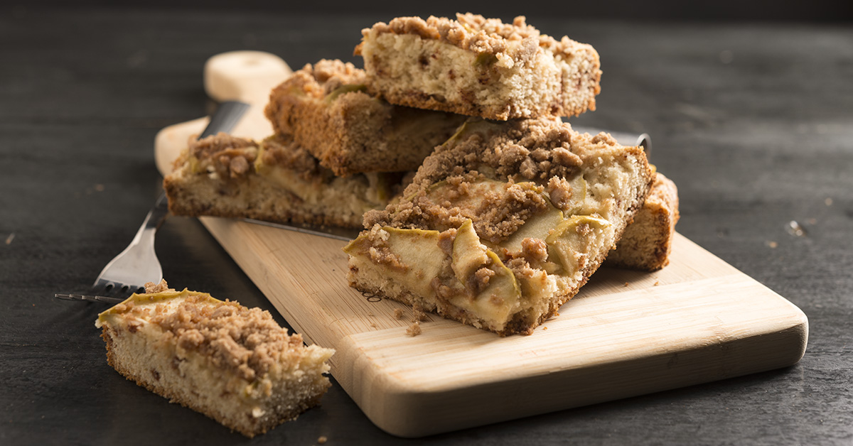 Spiced Apple Coffee Cake Recipe