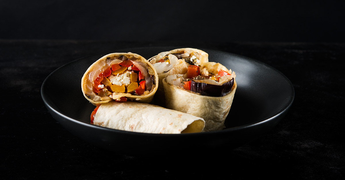 Roasted Vegetable Wrap